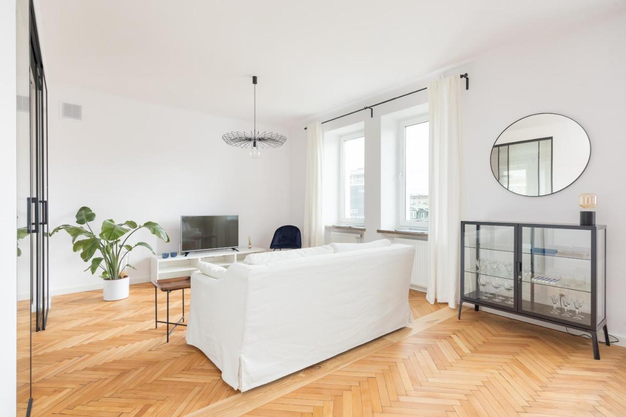 Designer Apartment In The Central Varşova Dış mekan fotoğraf